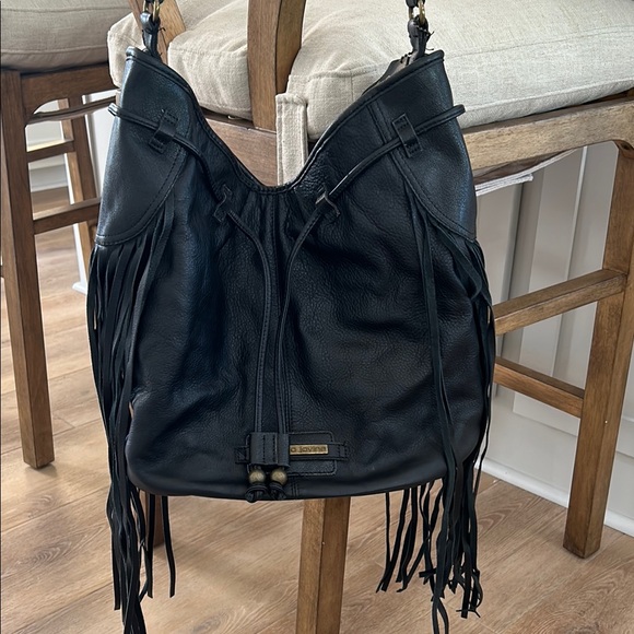 Black Fringe Birch Bag main image 0
